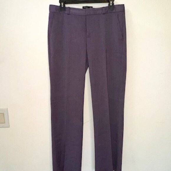 Purple Banana Republic slacks wide leg - Picture 1 of 5